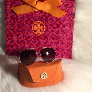 Tory Burch Accessories - Tory Burch sunglasses aviator 6056 Tory Burch Accessories - Tory Burch sunglasses aviator 6056